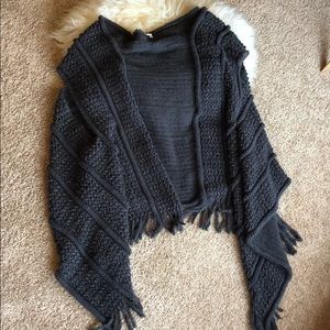 Grey Sweater Cardigan